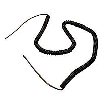 Alpha Wire 706/3R BK032 AC Power Cord 23 AWG 6 Conductor, Unshielded, 300V 120ft Cord Black