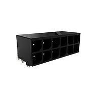 Amphenol FCI 10146997-08101LF Headers & Wire Housings Minitek Power5.7 DR RATH HDR 8Pos 15Mic Au