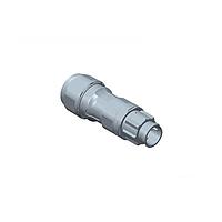 Amphenol LTW BB-03BMMB-QL8APP Standard Circular Connector X-Lok, Standard Size, Plastic, 10A, 03 pins, Male Connector, Male Contact, Straight, Push Lock, Screw-in, Field Installable, F5.0 - F10.0mm, IP68