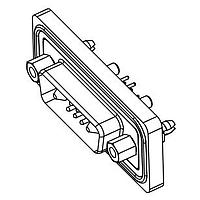 EDAC 627-W7W-220-013 Mixed Contact D-Sub Connectors WTRPF STR Dip 7W2 MLE 20AMP W/ riveted