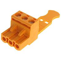 PHOENIX CONTACT 1976010 Plugs 3 Pos 5.08mm pitch Plug 24-12 AWG Screw