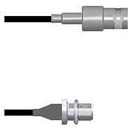 Amphenol Custom Cable Q-0301U0003012i RF Cable Assemblies BNC-SJ/N-SJB G174 12I