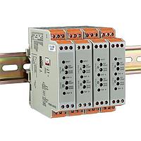 OMEGA DRG-SC-DC-B DIN Rail Configurable Conditioners with Model Specific Input Type (Voltage, Current (bipolar), 20 mV, 50 mV, 100 mV, 200 mV, 500 mV, 1V, 2V, 5V, 10V, 25V, 50V, 100V, 2 mA, 5 mA, 10 mA, 20 mA, 50 mA, 100 mA)