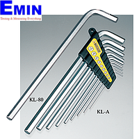 Tsunoda KL-A Long Hex Key Wrench (1.5～10.0mm/9pcs)