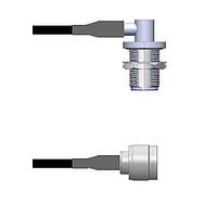 Amphenol Custom Cable Q-1S02N0008024i RF Cable Assemblies N-RJB/N-SP RG58 24I