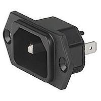 Schurter 6102.3100 Inlets Inlet Class II w/o Gnd Screw-on