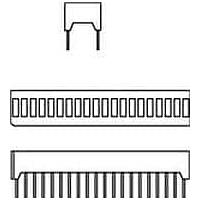 Kingbright DC20/20EWA Bar Graph Array HI EFF RED DIFFUSED 20 SEGMENT