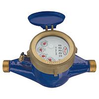 Dwyer WMT2-A-C-02-1 Multi-Jet Water Meter, Pulsed Output, Totalizing Flow for Irrigation (NPT Male, 3/4 in, 1 gal/pulse)