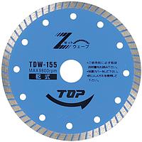 TOP Kogyo TDW-155 Diamond wheel wave type (155mm, 2mm)