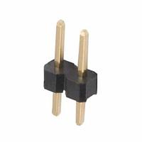 Harwin M22-2510205 Pin Strip 2 PIN SIL VERTICAL GOLD PIN HEADER
