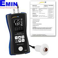 PCE TG 150 HT-ICA Thickness Meter (1.2~300 mm; ISO Calibration Cert.)