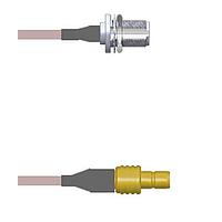 Amphenol Custom Cable Q-1Z03J0001072i RF Cable Assemblies N-SJB/SMB-SJ G178 72I