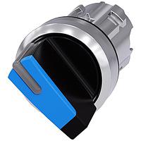 SIEMENS 3SU10522BF500AA0 Short Handle SELECTOR SWITCH. O-I. BLUE