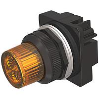 SIEMENS 52BL5X9 Pilot Light OPER,NEMA4X,PILOT LIGHT,AMBER,GLASS