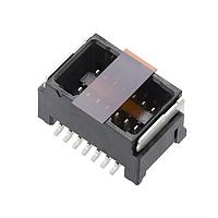 Molex 207760-0881 Shrouded 1.25mm MLP Hdr DR Vrt SrfMnt 8Ckts PPT