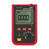 ETCR ETCR3640 Portable Micro-Ohmmeter (5A, 1uΩ~200Ω)