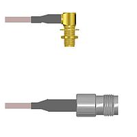 Amphenol Custom Cable Q-2P04G0005108i RF Cable Assemblies SMA-RJB/TNC-SJ G316 108I