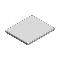 Masach Tech MS595-10S-NS EMI/RFI Shield, One-Piece 59.5 x 50.4 x 3.2mm One-piece Drawn-Seamless RF Shield/EMI Shield (Nickel-Silver)