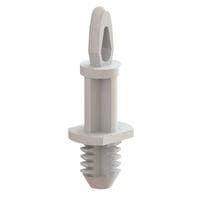 Essentra Components BHC-10-01 Blind Mount CB Spt,Blnd Hl Mnt,Nat,5/8 in Spc Spc