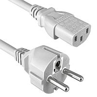 Qualtek Electronics 364002-D06 AC Power Cord 10A C13 (2.5M) EUROPE GRAY
