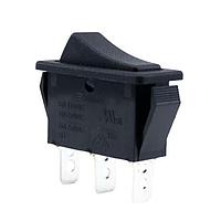 E-Switch R4DBLKBLKEF0 High Current Rocker Switch SPDT ON-OFF-ON 20A UNMARKED