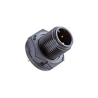 Amphenol LTW AD-03PMMP-SC7001 Standard Circular Connector Ceres, Mini Size, Plastic, 5A, 03 pins, Male Connector, Male Contact, Circular, Screw Thread, PCB 180, Receptacle, IP67