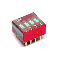 APEM NDSR04TV DIP Switches Standard DIP Switch
