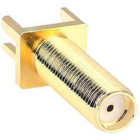 Linx Technologies - TE Connectivity CONSMA003.062-L-G Connectors SMA Fml Edge Mnt for 0.062 PCB, Extended