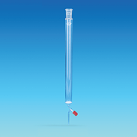 SciLab SL.Col2080 DURAN glass Chromatography Column (PTFE Valve, P1-filter, 14/23, Φ13xh200mm)
