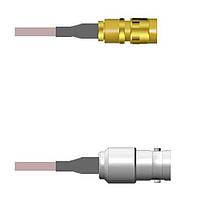 Amphenol Custom Cable Q-3A0020001072i RF Cable Assemblies SMA-SP/BNC-SJ G178 72I