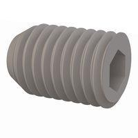 Essentra Components 012528T037 Set Screw Set Screw, Socket Head, 1/4-28 Thread, 3/8 Lg