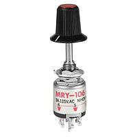 NKK Switches MRY106-BC Rotary Switches DP6POSSHAFTACUTR TURRET TERMINALS