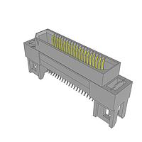 Samtec ERF8-020-01-L-D-EM2-TR Sockets 0.80 mm Edge Rate Rugged High Speed Socket, Edge Mount