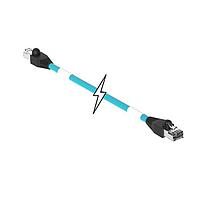 Molex 1201080442 Cat 5e ENET MMJ RJ45/RJ45  45M BLUE TPE