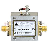 Fairview FMAM4040 2 GHz to 6 GHz, Medium Power Broadband Amplifier with 23 dBm, 13 dB Gain and SMA