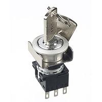 IDEC LB6MK-21ST5B Keylock Switches LB 16mm Key Selector SPDT B