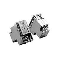 AMP Connectors - TE Connectivity PS000DD3D Inlets 3A DUAL FUSE SNAP IN MOUNT