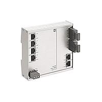 HARTING 24020062200 Unmanaged Ethernet Switches Ha-VIS eCon 2062BT-AF - unmanaged switch with 6 RJ45, 2 SC Duplex SM Fiber, (extended temp. range)