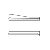 BIVAR VG2-5 Card Guides Vert-O-Gide 5in Nylon Black 94V-0