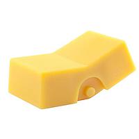 NKK Switches AT4156E Rocker .595" WIDE YELOW RKR CAP FOR M & P SERIE