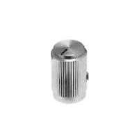 Alcoswitch - TE Connectivity KB500B1/8 Cylindrical Knob BLK AL KNRLD IND LN