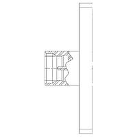 Amphenol SV Microwave SF1211-66075 Connectors SMP 2 HL FLG MNT FIELD REPLACEABLE
