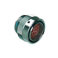 Amphenol SINE Systems AHDM06-24-29SR Connectors SZ 24 PLUG 29 POS SOCKET RED ARGMNT