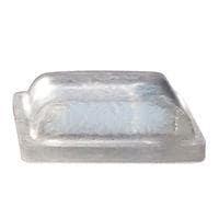 Essentra Components RBS-19 Bumpers / Feet Bumper,Adh Mnt,Clear,Pyrmd,.81 in Dia