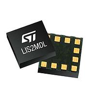 STMicroelectronics LIS2MDLTR Magnetic Magnetic sensor, digital output, 50 gauss magnetic field dynamic range, ultra-lo