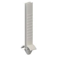 Essentra Components CBG-1.5-01 Vertical Card Guide Card Guide,Vert Mnt,Nat,1.5 in Hght