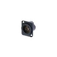 NEUTRIK NC5MD-LX-BAG Receptacles Recpt DLX 5 pin M solder black/silver