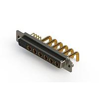 EDAC 630-13W6250-2T2 Mixed Contact D-Sub Connectors Right-angle Power Combo D-Sub Connector