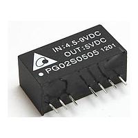 Delta Electronics, Inc. PG02S0505A Isolated DC/DC Converter, 5Vout, 2W