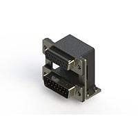 EDAC 664-015-264-050 Dual Port D-Sub Connectors Right-angle Dual Port D-Sub Connector